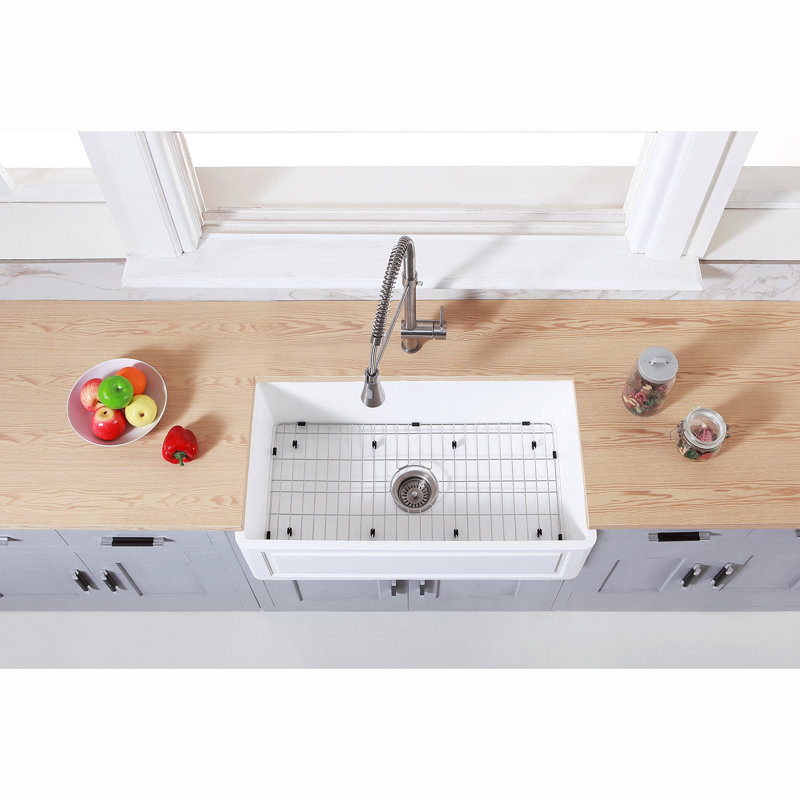 Évier de cuisine campagne/tablier l 36 po x l 18 po Gourmetier
