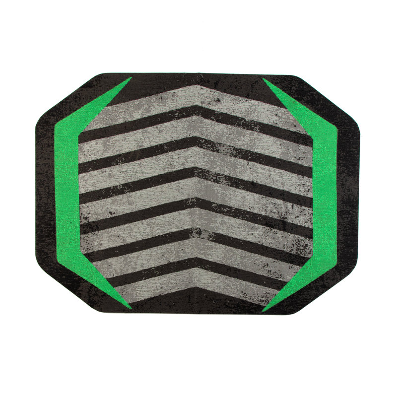  Tapis de chaise de bureau antidérapant Prizm, Vert