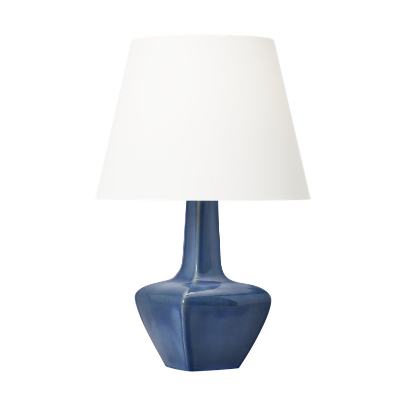 Lampe de table, Blanc, H 28 po x l 18 po x P 18 po