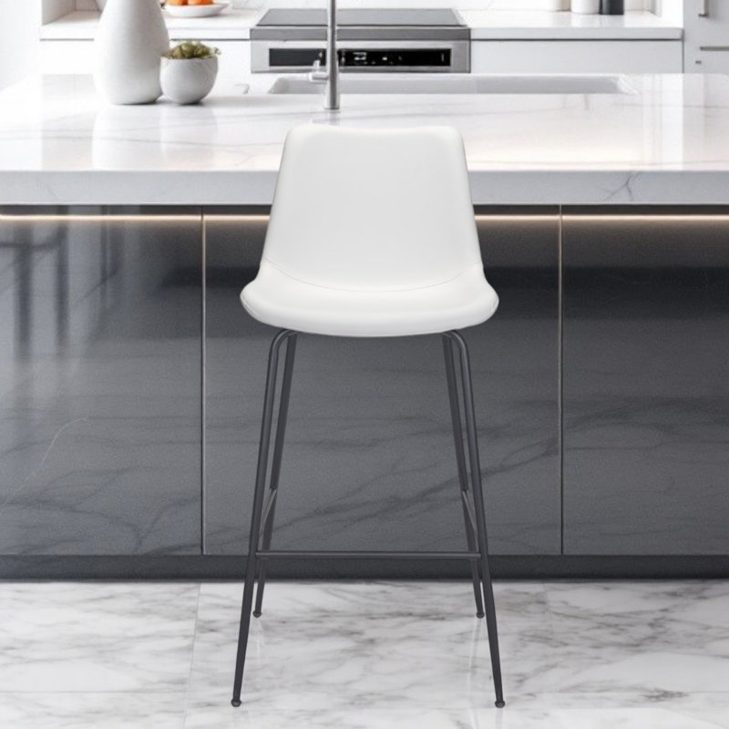Tony Barstool, Yellow, Bar Stool (30.7” Seat Height)
