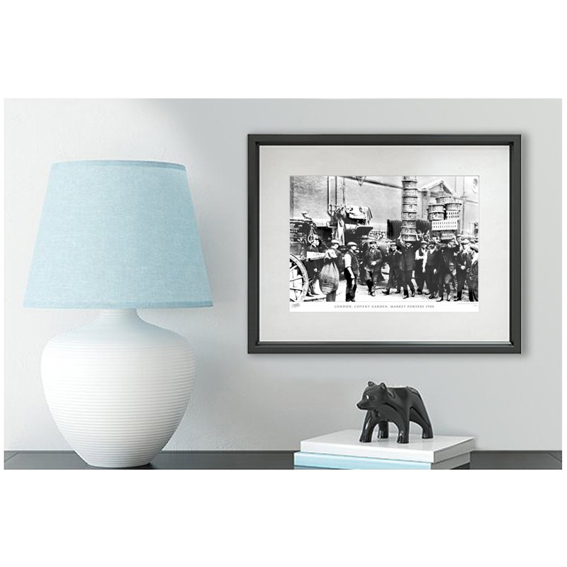 London, Covent Garden, Market Porters 1900 by Francis Frith - Single Picture Frame Print, 40cm H x 50cm W x 2.3cm D