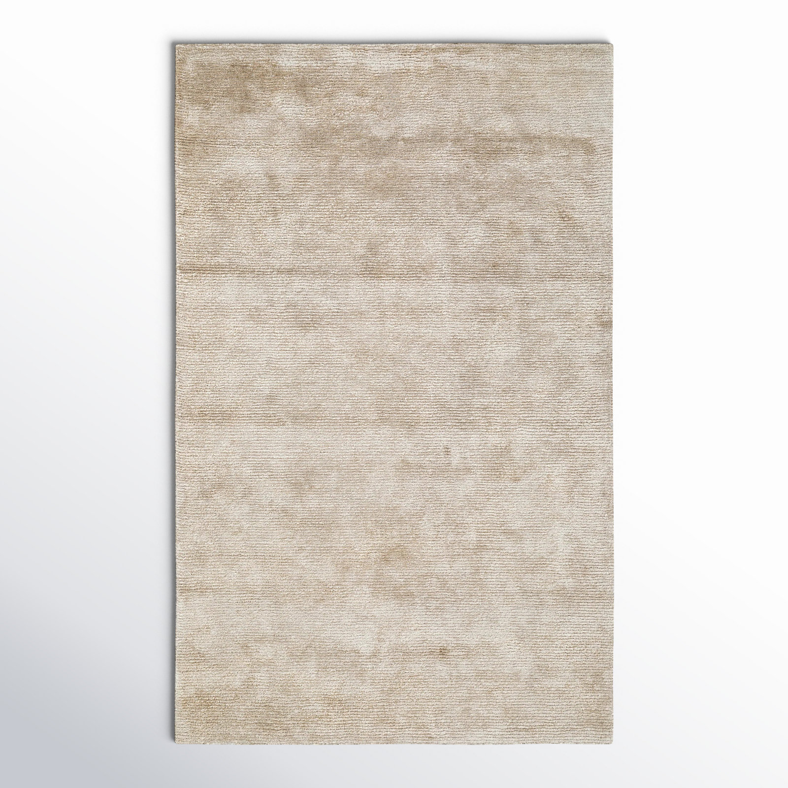 Cliona Hand Tufted Jute / Sisal Bisque Rug, Rectangle 5' x 8'