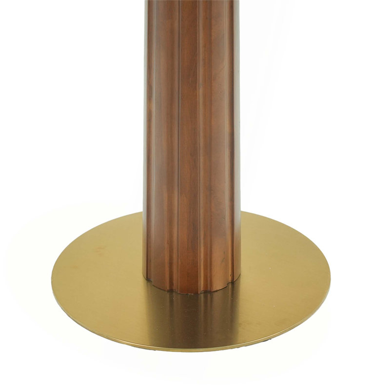 Table de salle à manger pour 2 personnes Contemporary, Gris transparent, Harwich