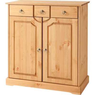 Turkay 81cm Solid Wood Sideboard