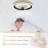 Svetlana 19" Smart Flush Mount Dimmable Ceiling Fan with LED Light and Remote
