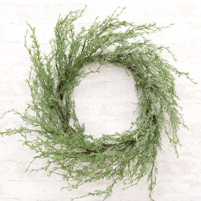 Couronne en cèdre glacé glacé 24 po