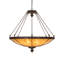 Luminaire suspendu unique à 8 lumières Arabesque
