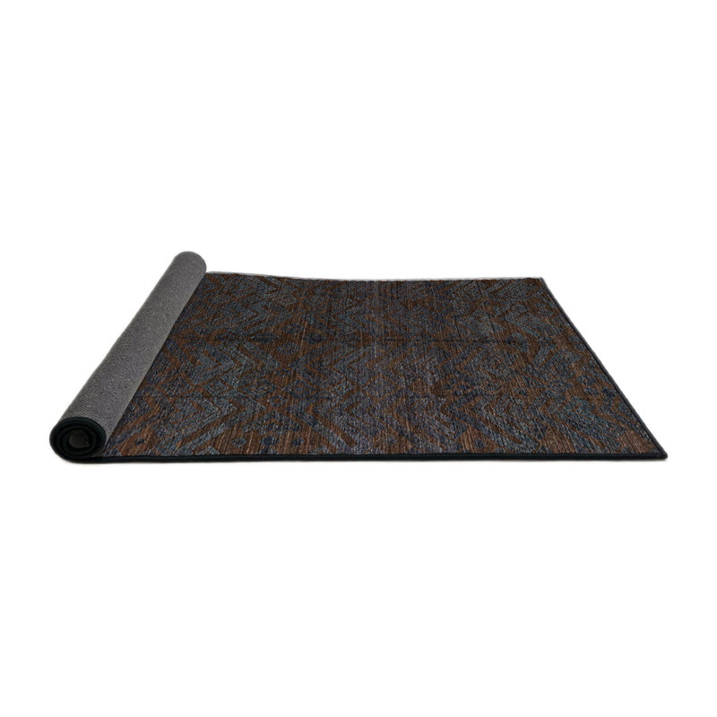 Abstract Indoor Rug, Round 6'