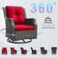 Chaise de patio pivotante avec coussins Nawatha-1391925783