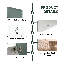 Meuble-lavabo simple 35,6 po avec comptoir