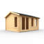 The Gamma Tongue & Groove Log Cabin 16x12w