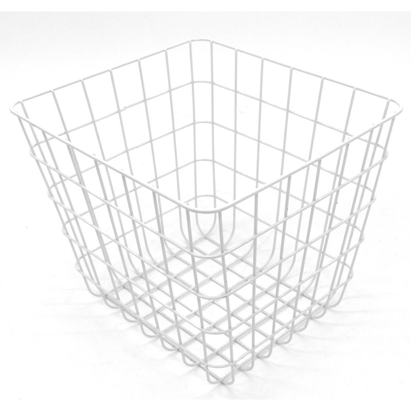Ensemble de paniers en fil métallique, H 10 po x l 12,5 po x P 11,5 po