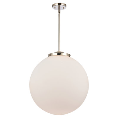 Franklin Restoration - Alphonsa - 1 Light 221-1S Stem Hung Pendant - LED Bulb