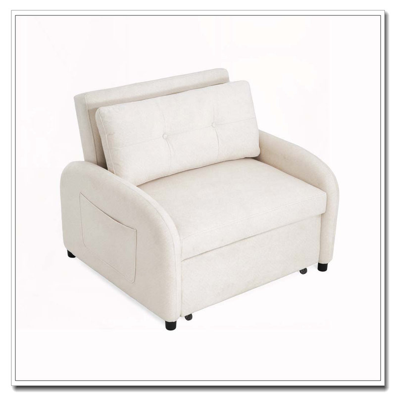 Fauteuil convertible 3 en 1, Beige