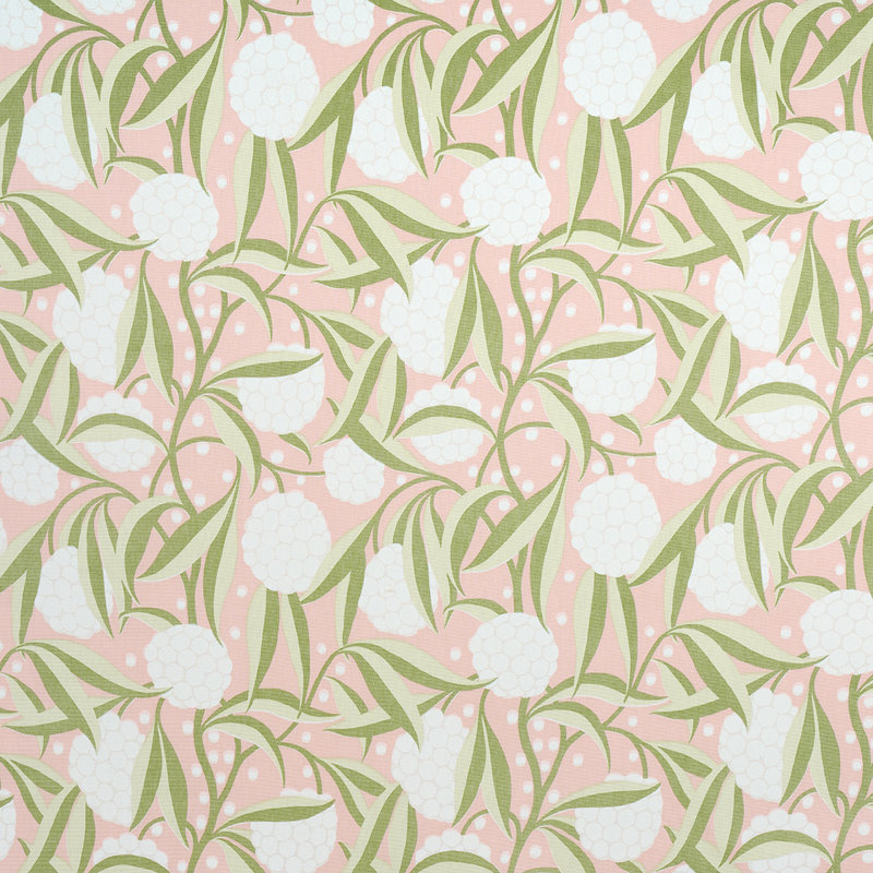 Rubus Cotton Linen Fabric, Blush