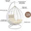 Naperon Garden Swing Chair with Stand-1882737955