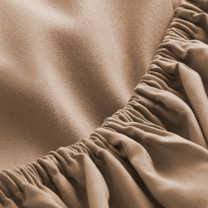 Bare Home Ultra-Soft Microfiber Sheet Set, Queen Sheet Set + 1 Fitted Sheet + 2 Pillowcases, Camel