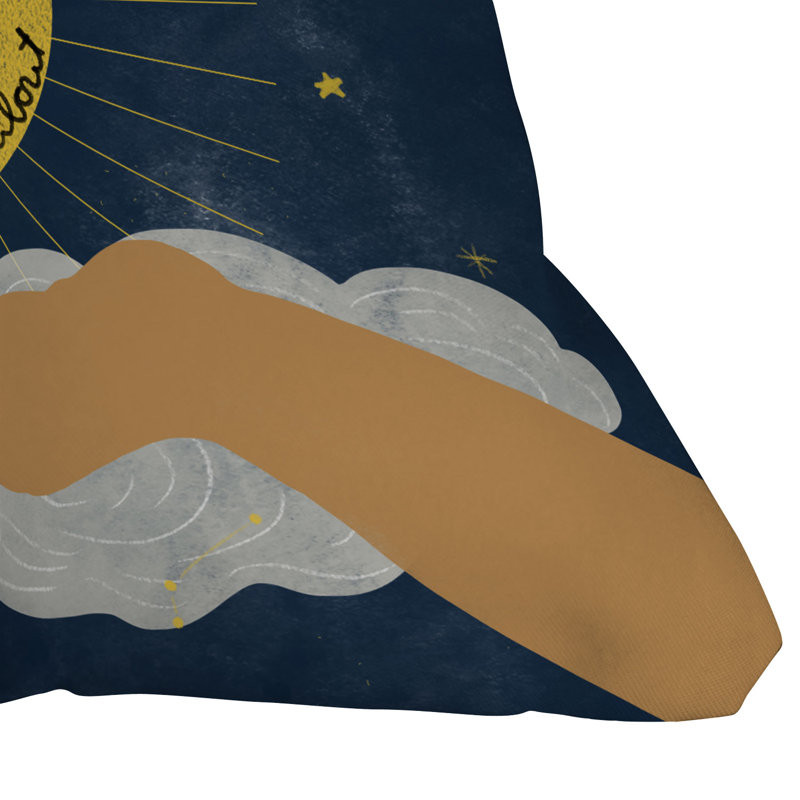  Polyester Indoor/Outdoor Throw Pillow, 16" x 16"