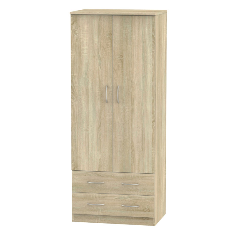 Fully Assembled Bowmanville 2 Door Wardrobe