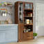 Armoire de cuisine avec huche de cuisine
