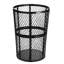 Poubelle extérieure en métal Mesh Commercial - 48 gallons
