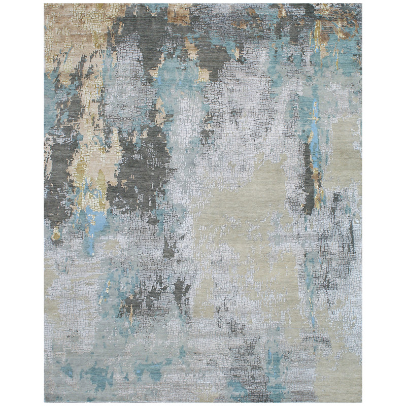 Abstract Area Rug, Rectangle 8' x 10'