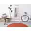 Round Solid Colour Wool Hand Woven Area Rug-40308179