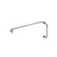 FHC TBR8X18CH Pull Handle And Towel Bar Combo, Brass material, 8" Pull Handle And 18" Towel Bar Center-to-Center, Polished Chrome Finish-137446617-137446621