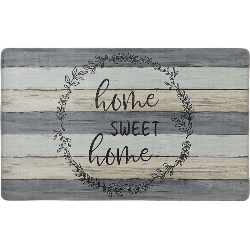 Tapis anti-fatigue Cozy Living Home Sweet Home, Rectangle 1 pi 8 po x 3 pi