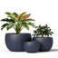 Pot à fleurs en béton 3 pièces Gibson-33045057