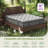 Jarrettsville 12" Firm and Comfortable Hybrid Mattress with Gel Memory Foam & Pressure Relief-1218162268