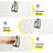 3-In-1 Kitchen Faucet With LED Temperature Display, High-Arc Pull-Down Sprayer, And Press-Type Glass Rinser-123818109