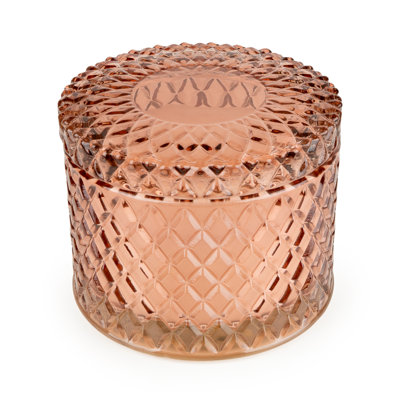 Fresh Scented Novelty Candle with Glass Holder