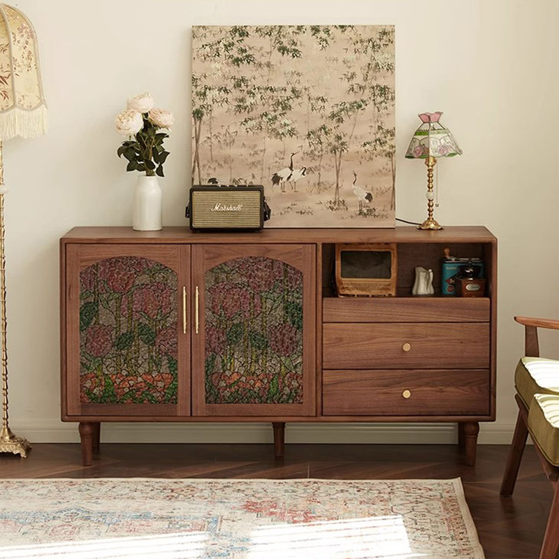DineElegance 55.12'' Wooden Sideboard with Storage