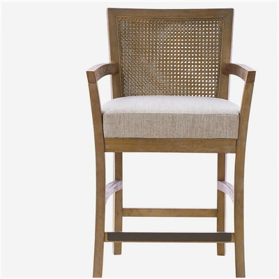 Tabouret de bar en rotin