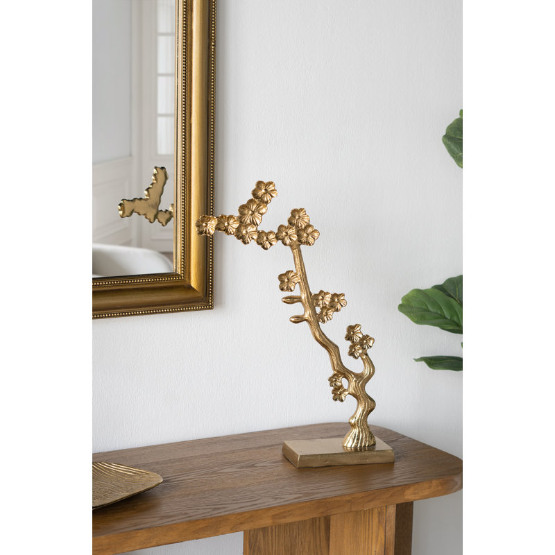 Sculpture abstraite 10 x 4 x 20 po sur fond piédestal