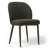 Modern Fully Upholstered Dining Chairs With Fabric-Wrapped Legs-2096628636