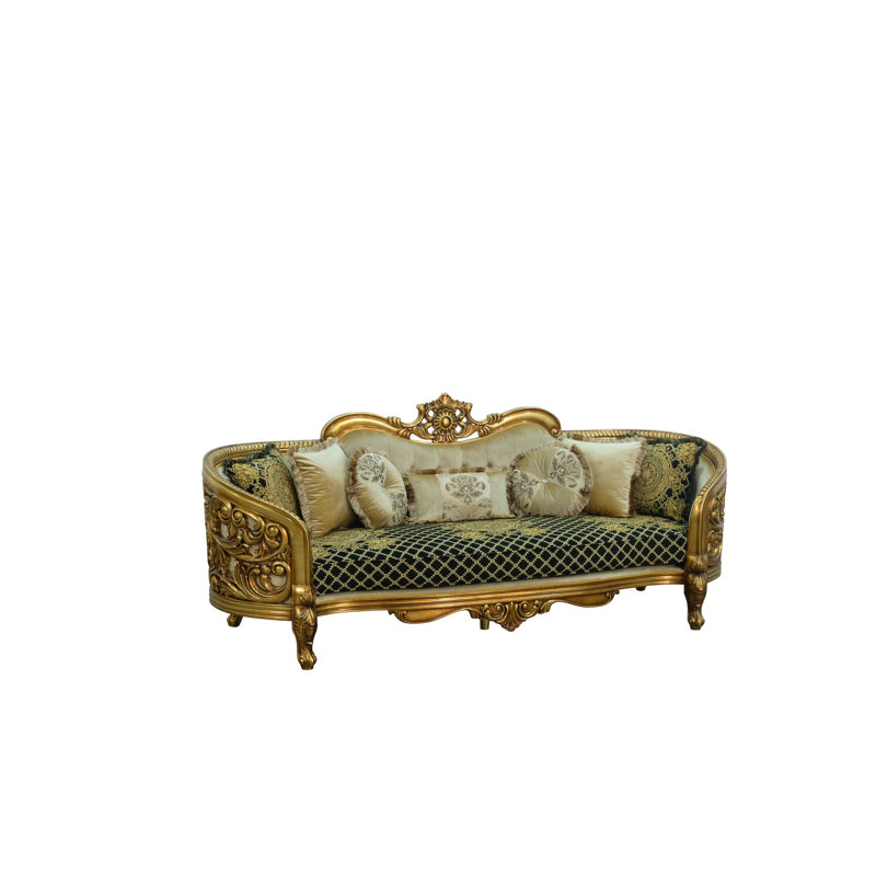 Sofa, Black/Gold