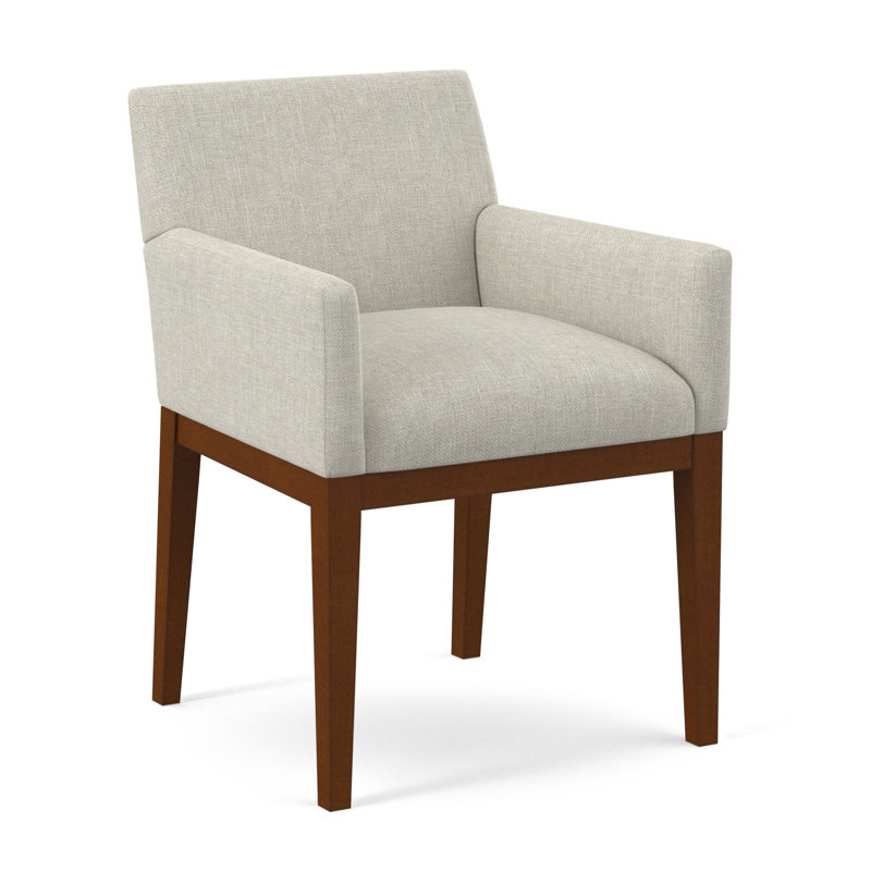 Upholstered Arm Chair, 61653-63, English Saddle