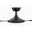 GlideAire 52 inch Indoor/Outdoor Ceiling Fan - Black with Black blades-43413498