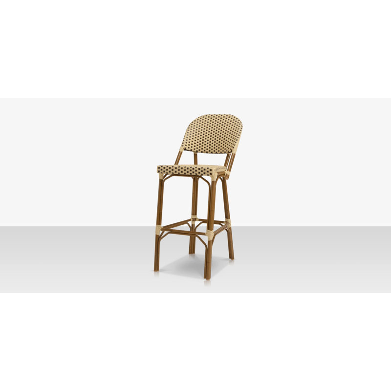Paris Outdoor 30'' Bar Stool, Gold