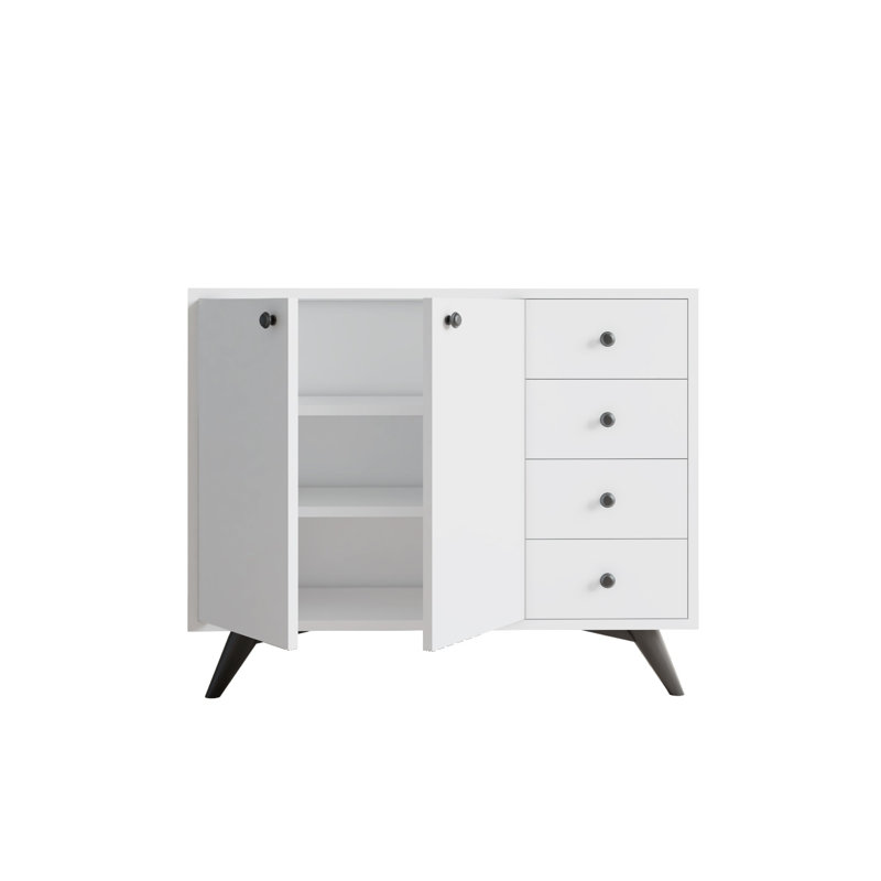 100cm Sideboard, White