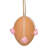 White and Brown Easter Egg Ornaments