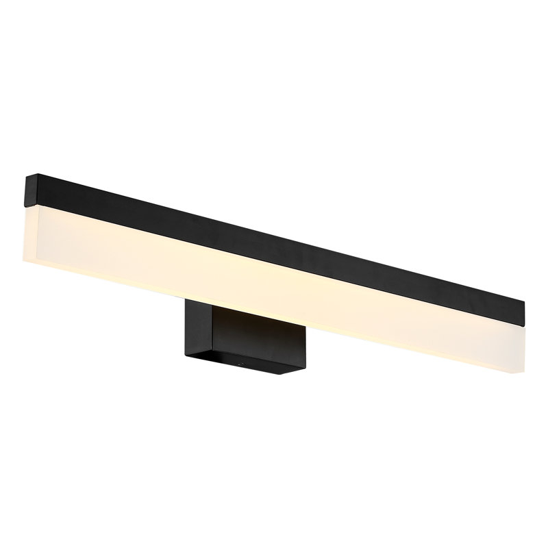 Edvard 24" Light Dimmable Linear LED Vanity Light 1350 lumen, Matte Black