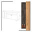 Buffet 4 tiroirs 55,1 po de largeur