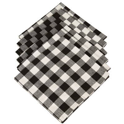 Arlington Cotton Gingham Square Napkin