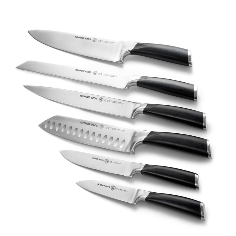Schmidt Brothers Cutlery Heritage 7-Piece Knife Block Set