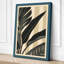 Leaves in Motion Art Deco - Wrapped Canvas-1076301668-1076301694