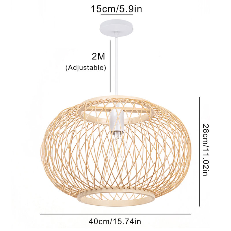 Jacksonwald 1 - Light Sphere Globe Pendant, 230.5cm x 40cm x 40cm