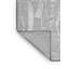 Tapis gris / gris clair tissé à la machine Dobrowolski-1805937850